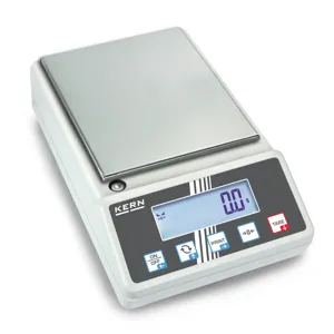 KERN AND SOHN 572-43 Precision Balance, 10000g Max. Weighing, 0.1g Readability | CE8GLT