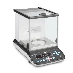 KERN AND SOHN ABP 200-5M Analytical Balance, 220g Max. Weighing, 0.00001g Readability | CJ7ACG