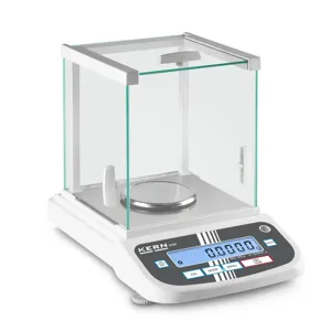 KERN AND SOHN ADJ 200-4 Analytical Balance, 210g Max. Weighing, 0.0001g Readability | CE8HFA