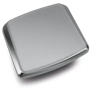 KERN AND SOHN EMS-A01 Weighing Plate, 180 x 195mm Weighing Surface, Stainless Steel | CE8JJD