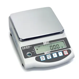 KERN AND SOHN EW 12000-1NM Precision Balance, 12000g Max. Weighing, 0.1g Readability | CE8JLX