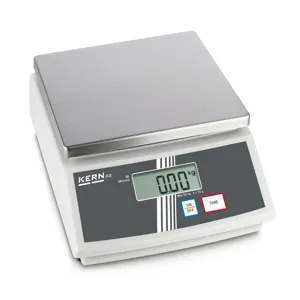 KERN AND SOHN FCE-A01 Weighing Plate, Stainless Steel | CE8JNU