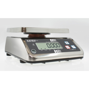 KERN AND SOHN FFN 3K1IPM Bench Scale, 3Kg Max. Weighing, 1g Readability | CE8JPF