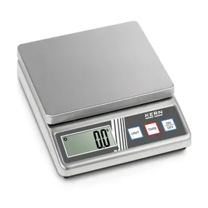 KERN AND SOHN FOB 5K1S Bench Scale, 5000g Max. Weighing, 1g Readability | CE8JUB