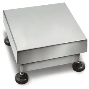 KERN AND SOHN KFP 150V30M Platform, Stainless Steel, 500 x 400 x 137mm, Max Capacity 150kg | CE8KGU