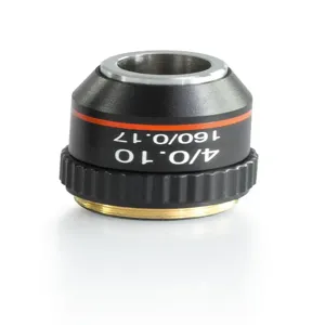 KERN AND SOHN OBB-A1111 Achromatic Objective Lens, 4x Magnification | CE8KQF