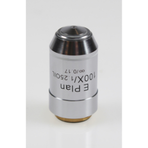 KERN AND SOHN OBB-A1158 Infinity E-Plan Objective Lens, 100x Magnification | CE8KQZ
