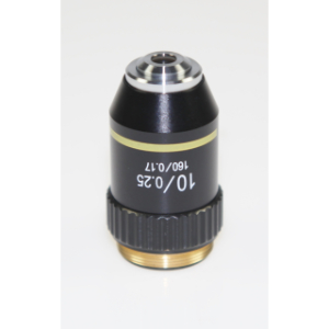 KERN AND SOHN OBB-A1247 Infinity Planachromatic Objective Lens, 2.5x Magnification | CE8KTG