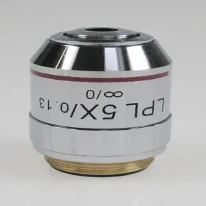 KERN AND SOHN OBB-A1525 Infinity Planachromatic Objective Lens, 5x Magnification | CE8KZA