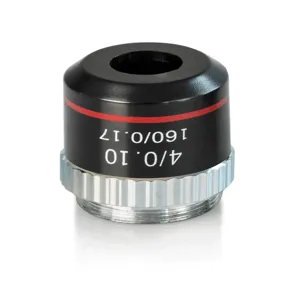 KERN AND SOHN OBB-A3203 Achromatic Objective Lens, 4x Magnification | CJ6ZXX