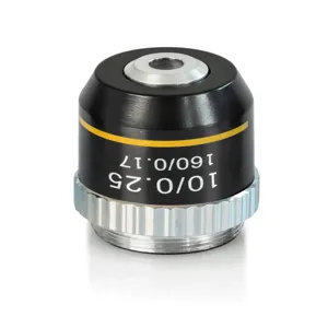 KERN AND SOHN OBB-A3204 Achromatic Conversion Objective Lens, Anti Fungal, 10x Magnification | CJ6ZXY