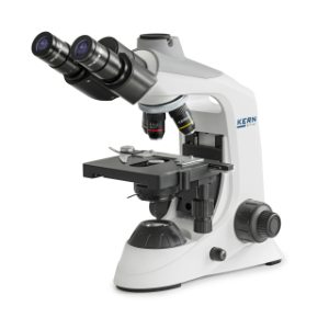 KERN UND SOHN OBE 124 Durchlichtmikroskop, Trinokulartubustyp, 4-fache, 10-fache, 40-fache Vergrößerung | CE8LAL