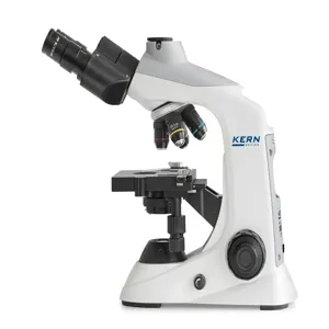 KERN AND SOHN OBE 134 Transmitted Light Microscope, Trinocular Tube Type, 4x, 10x, 40x, 100x Magnification | CE8LAP