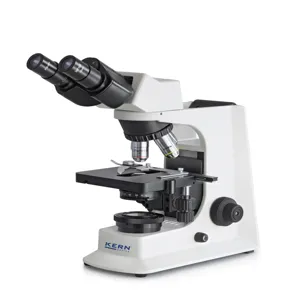 KERN AND SOHN OBL 127 Transmitted Light Microscope, Binocular Tube Type, 4x, 10x, 40x, 100x Magnification | CE8LBH