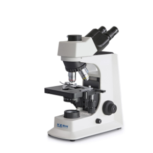 KERN AND SOHN OBL 137 Transmitted Light Microscope, Trinocular Tube Type, 4x, 10x, 40x, 100x Magnification | CE8LBN