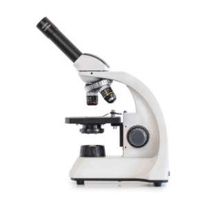 KERN AND SOHN OBT 101 Transmitted Light Microscope, Monocular Tube Type, 4x, 10x, 40x Magnification | CE8LCZ