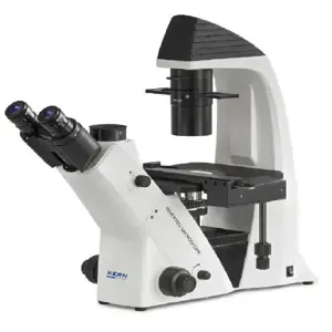 KERN AND SOHN OCM 161 Inverted Transmitted Light Microscope, Trinocular Tube Type, 10x, 20x, 40x Magnification | CE8LDF