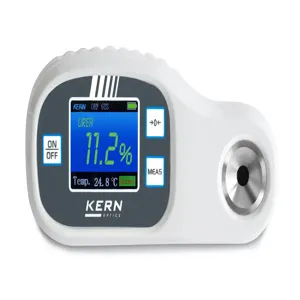 KERN AND SOHN ORF 85BM Digital Refractometer, 2 x 1.5V AAA Battery | CE8LHY