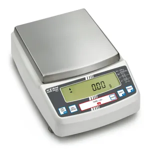 KERN AND SOHN PBS 6200-2M Precision Balance, 6200g Max. Weighing, 0.01g Readability | CE8LTU