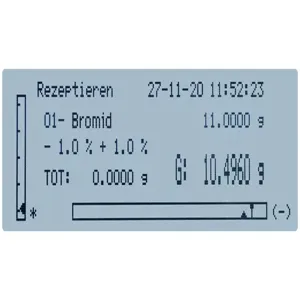 KERN AND SOHN PLJ 1200-3A Precision Balance, 1200g Max. Weighing, 0.001g Readability | CE8LWN