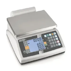 KERN AND SOHN RFE 30K3M Price Computing Balance, 15 And 30Kg Max. Weighing, 5 And 10g Readability | CE8LXR