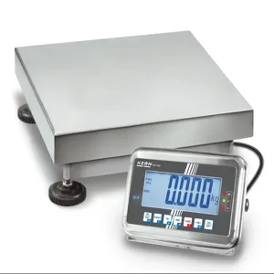 KERN AND SOHN SFB 50K-3XL Industrial Scale, Stainless Steel, 50Kg Max. Weighing, 5g Readability | CE8MAB