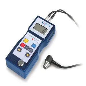 KERN AND SOHN TB 200-0.1US-RED Ultrasonic Thickness Gauge, 5 MHz Measuring Frequency, 0.1mm Readability | CE8MBY