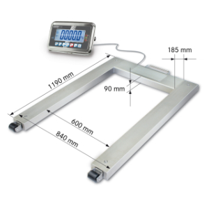 KERN AND SOHN UFN 600K200IPM Pallet Scale, 600Kg Max. Weighing, 200g Readability | CE8MEZ
