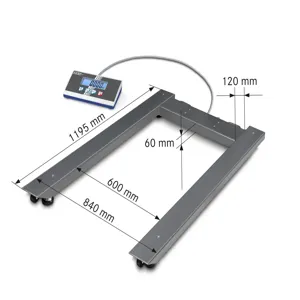 KERN AND SOHN UIB 1.5T-4 Pallet Balance, 1500Kg Max. Weighing, 500g Readability | CE8MFA