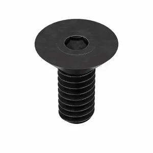 KERR LAKESIDE 25C37KFC Socket Cap Screw, Flat, 1/4-20 Thread Size, 3/8 Inch Length, 100Pk | AE4QUQ 5MJT0