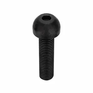 KERR LAKESIDE 25F100KBC Socket Cap Screw, Button, 1/4-28 Thread Size, 1 Inch Length, 100Pk | AE4QXA 5MJY5