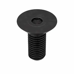 KERR LAKESIDE 25F37KFC Socket Cap Screw, Flat, 1/4-28 Thread Size, 3/8 Inch Length, 100Pk | AE4QUY 5MJT7