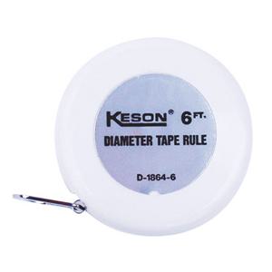 KESON PD618 Tape Measure, 6 ft. Length, 1/4 Inches Width | CM7VCT