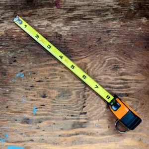 KESON PG186KC Pocket Tape Measure, 6 ft. Length | CM7VEF