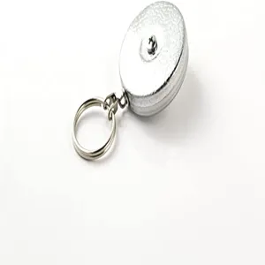 KEY-BAK 0001-022 Retractable Stainless Steel Chain, Chrome | CJ6NUT