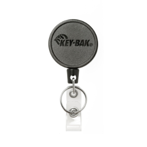 KEY-BAK 0006-0804 Retractable Keychain, With Belt Clip, 10 Keys Hold | CJ6NQX