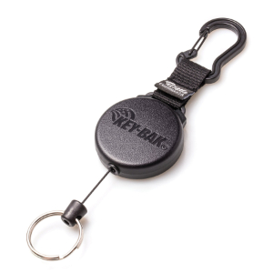 KEY-BAK 0488-603 Einziehbarer Schlüsselanhänger, Kordel, extrem belastbar, 90 cm Reichweite | CJ6NPZ