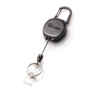 KEY-BAK 0KB1-0A21 Twist Free Carabiner Retractable Keychain | CJ6NQL