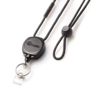 KEY-BAK 0KB1-0A41 Twist Free Carabiner Lanyard Retractable Keychain | CJ6NQM