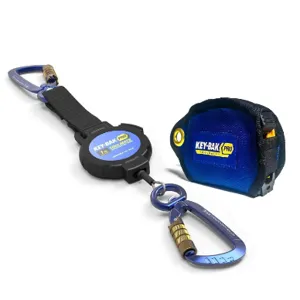 KEY-BAK 0KB6-8FA03 Tape Measure Jacket, With Retractor, 1.5m Reach, 1 lbs. Weight Capacity | CJ6NTK