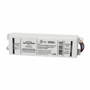 KEYSTONE TECHNOLOGIES KTLD-12-UV-SC500-56-VDIM-AF1-CP LED Driver, 1 Bulbs Supported, 120 to 277V AC, 10 to 56 V DC, 120 to 500 mA | CR6MGG 61DA18