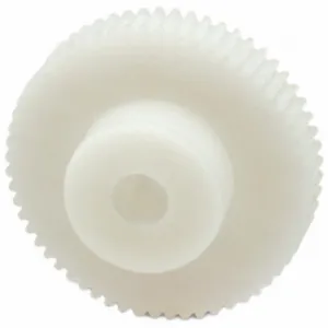 KHK GEARS DG0.8-50R1 Worm Wheel, Reduction Ratio 50, Module m 0.8, Right Hand, 20 Deg Pressure Angle, Acetal | CR6QAU 793C02