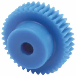 KHK GEARS PG1-20R2 Worm Wheel, Reduction Ratio 10, Module m 1, Right Hand, 20 Deg Pressure Angle, Nylon | CR6PWH 793CE4