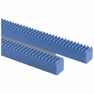 KHK GEARS PRF2-1000 Gear Rack, Rectangular, Module m 2, 1000 mm Length, Nylon, 20 Deg Pressure Angle | CR6NLK 792Z27