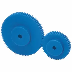 KHK GEARS PS1-35 Machined Spur Gear, Module m 1, 35 Teeth, 8 mm Bore Dia, Nylon, 20 Deg. Pressure Angle | CR6NRZ 792ZV6