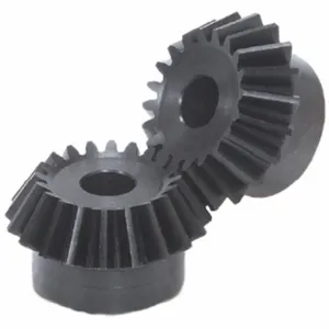 KHK GEARS SAM2-20045 Angular Miter Gear, Module M 2, 20 Teeth, Black Oxide Coated Carbon Steel | CR6MWH 793D51