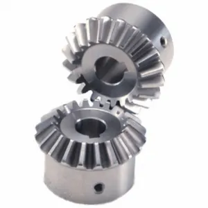 KHK GEARS SUMA2.5-20 Miter Gear, 90 Deg. Shaft Angle, Module m 2.5, 20 Teeth, Stainless Steel | CR6NJD 792Z76