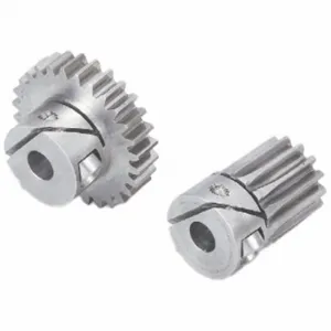 KHK GEARS SUSF1-90 Spur Gear, Module, 90 Teeth, 10 mm Bore Dia, Stainless Steel | CR6PJU 792ZM1