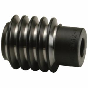 KHK GEARS SWG1-R2 Ground & Machined Worm, Right Hand, 2 Starts, Module, Black Oxide Steel, +/- 0.2 mm | CR6PUQ 793AG8