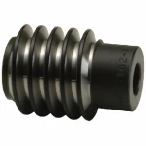 KHK GEARS SWG1-R2 Ground & Machined Worm, Right Hand, 2 Starts, Module, Black Oxide Steel, +/- 0.2 mm | CR6PUQ 793AG8